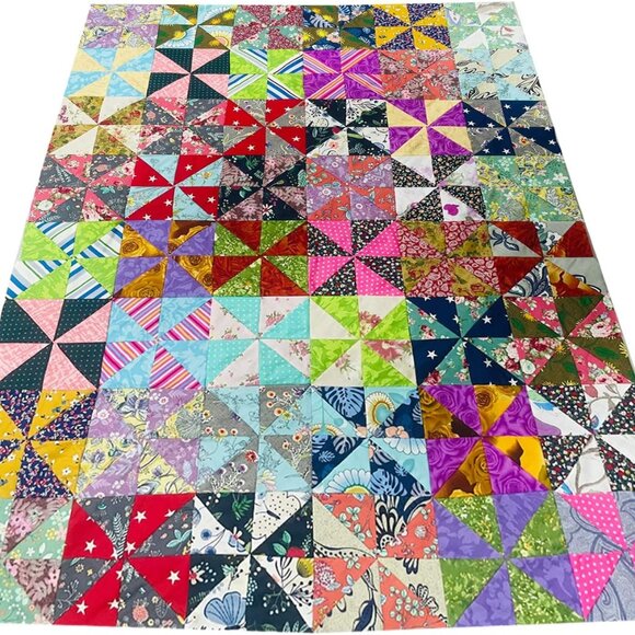 50PCS 10x10 Inch Floral Cotton Fat Quarters for Sewing and Quilting Projects - Picture 8 of 9